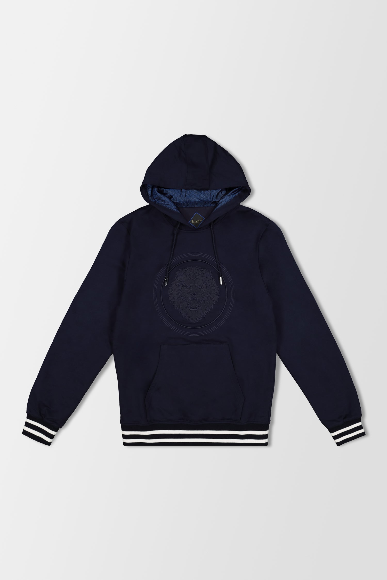 Billionaire Dark Blue Luxury Hoodie