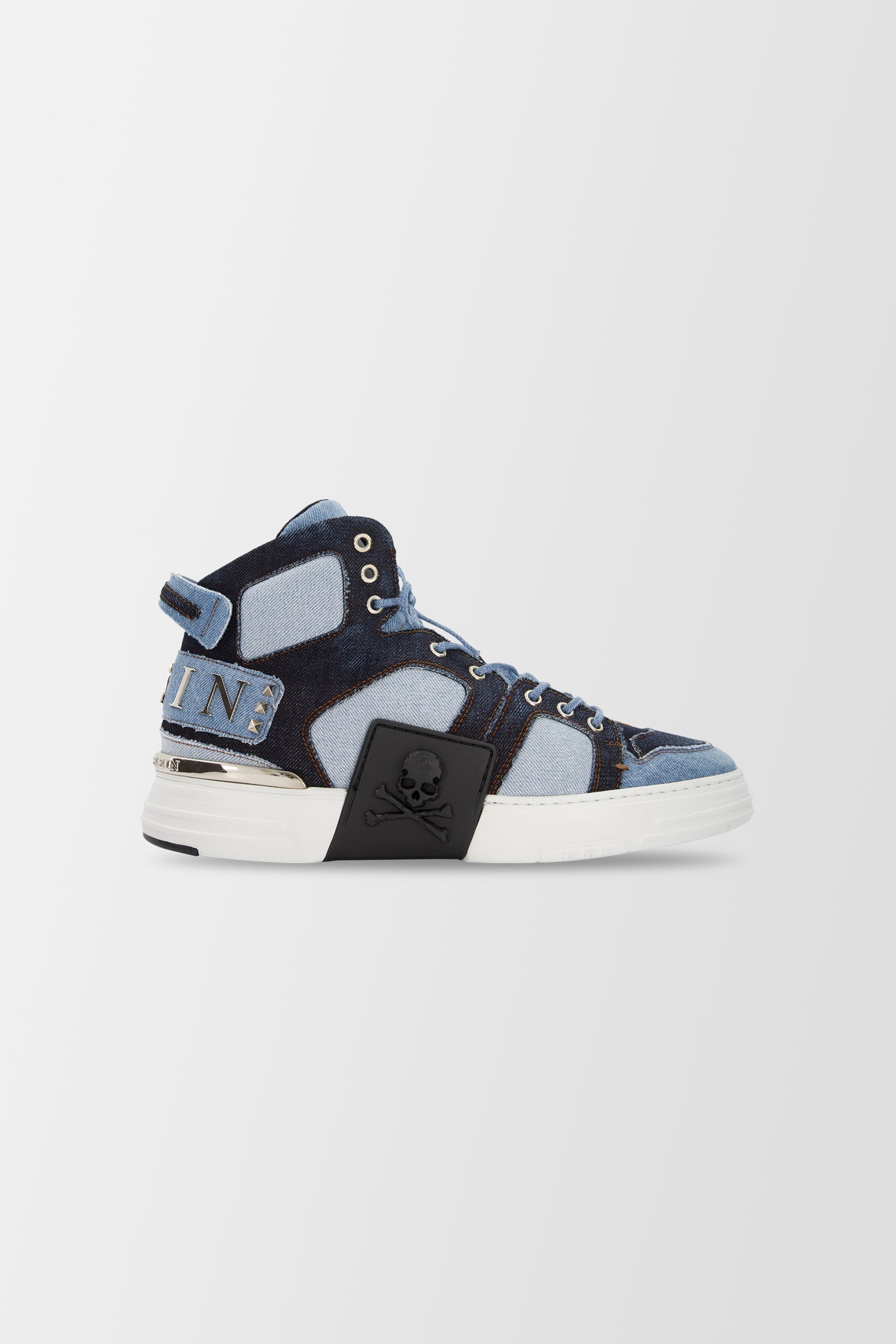 Philipp Plein PHANTOM KICK$ Blue Sneakers