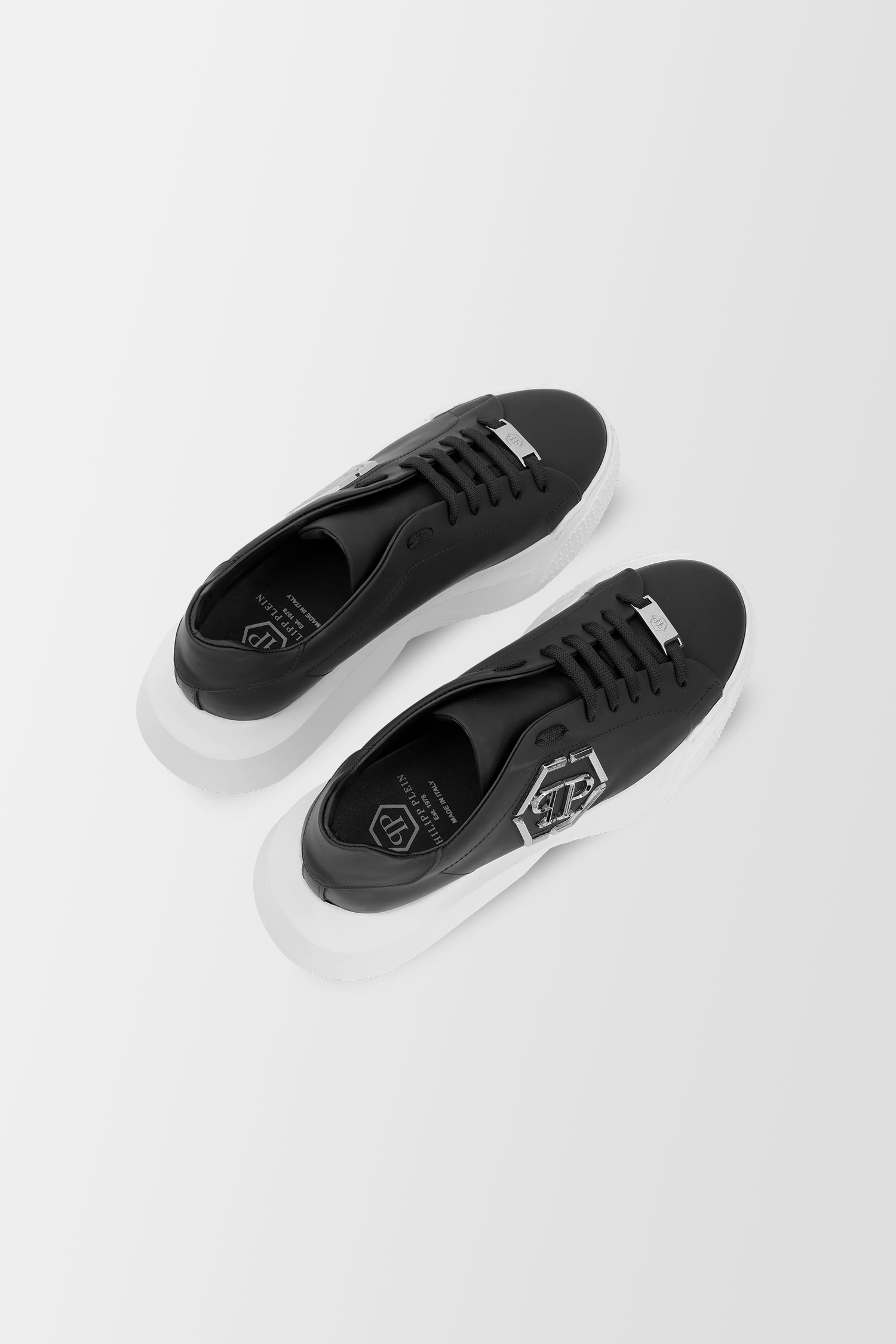 Philipp Plein Black/Multi Gothic Plein Hghi-top Sock Sneakers, Brand Size  41 ( US Size 8 ) A18S MSC1671 PTE074N 02 - Shoes - Jomashop