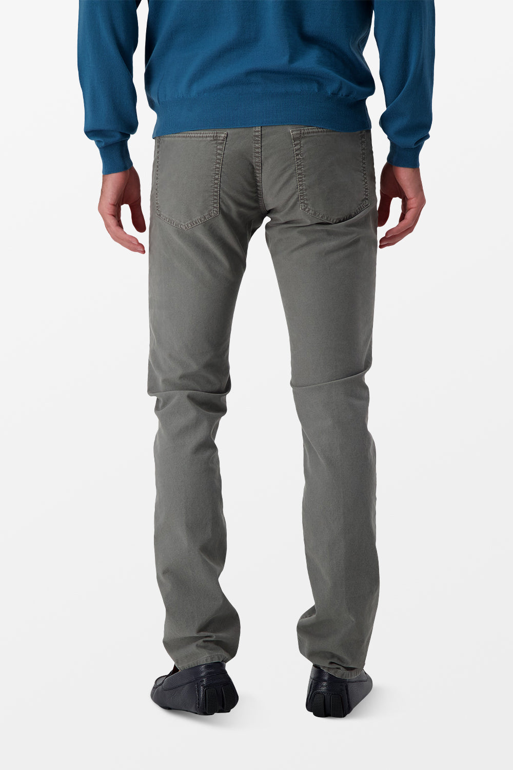 Incotex Grey Casual Trousers
