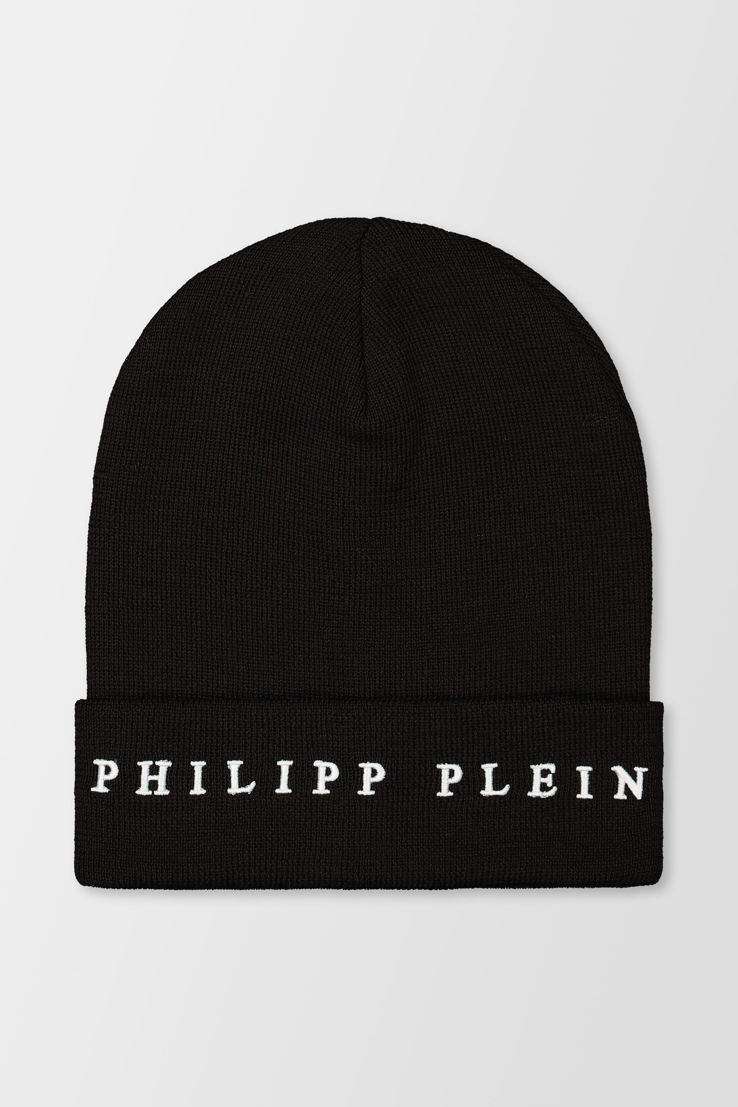 Philipp Plein Black Wool Blend Hat