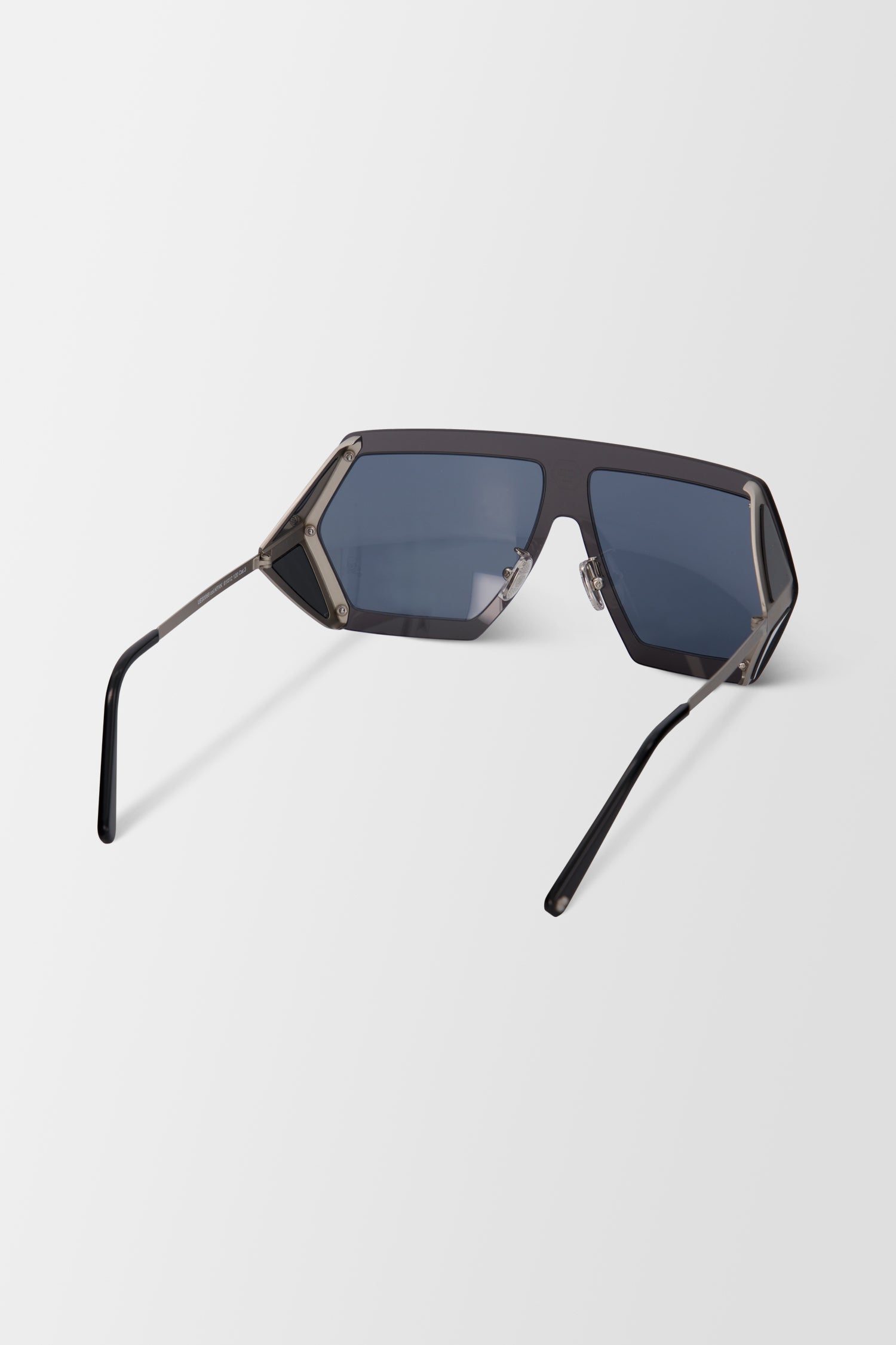 Philipp Plein Nickel/Blue Sunglasses