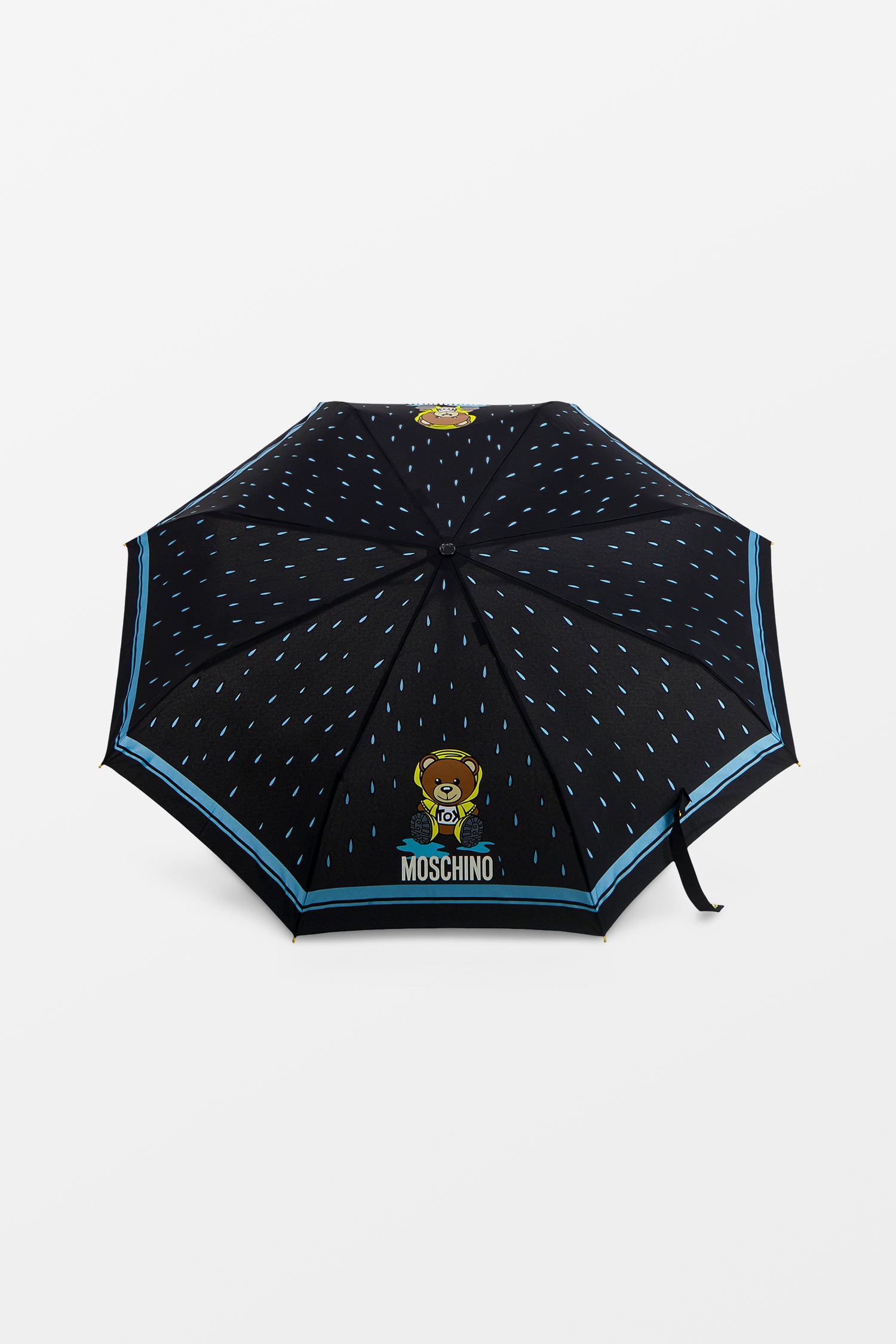 Moschino Bear in the rain Black Umbrella