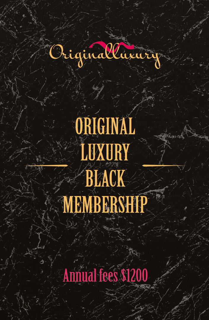 Our original luxury black membership