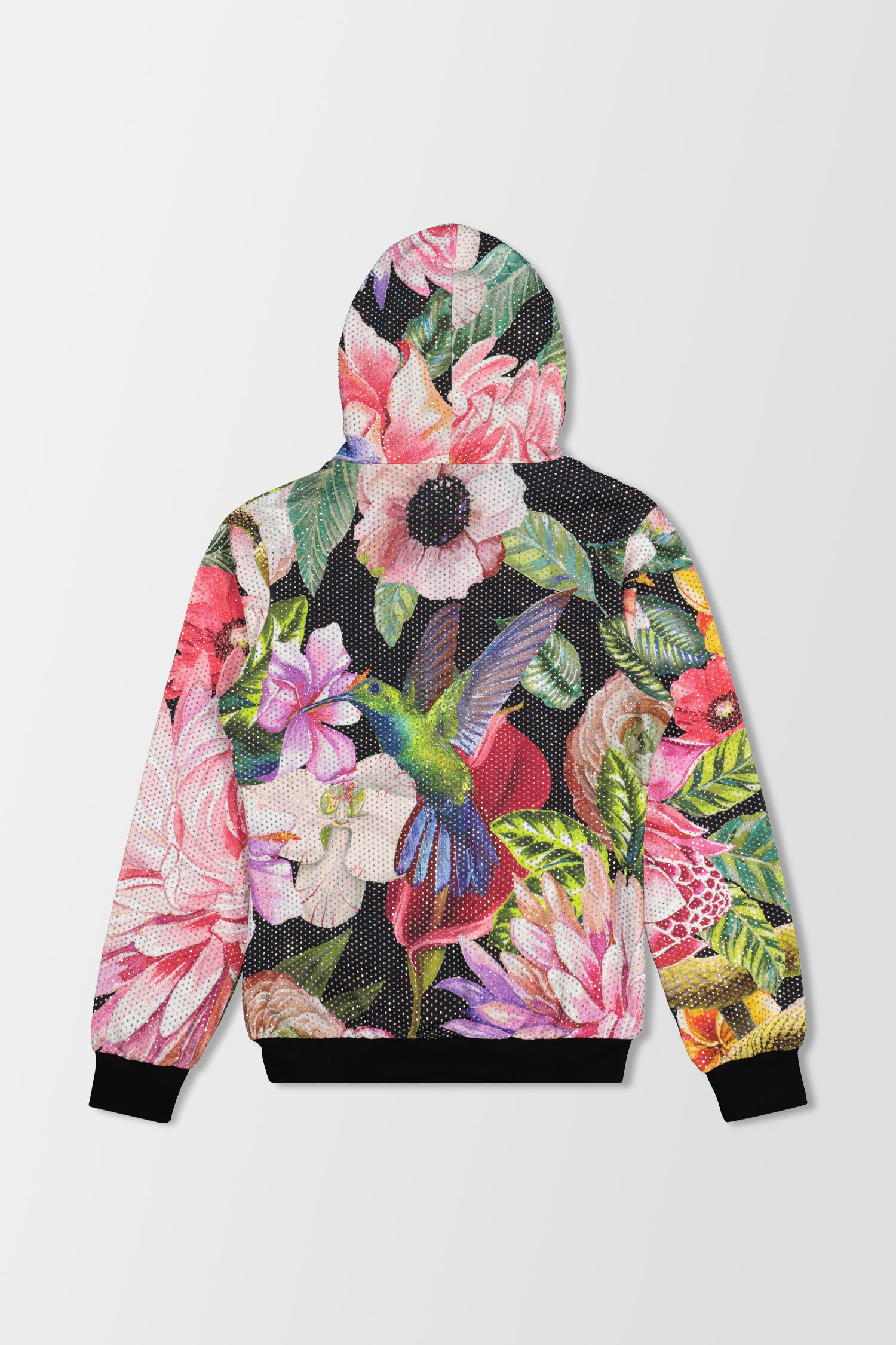 Adidas floral sale zip up