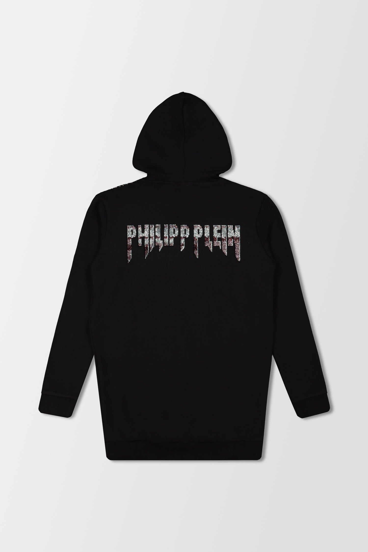 Philipp Plein Dress Rock B Black Hoodie Sweatshirt