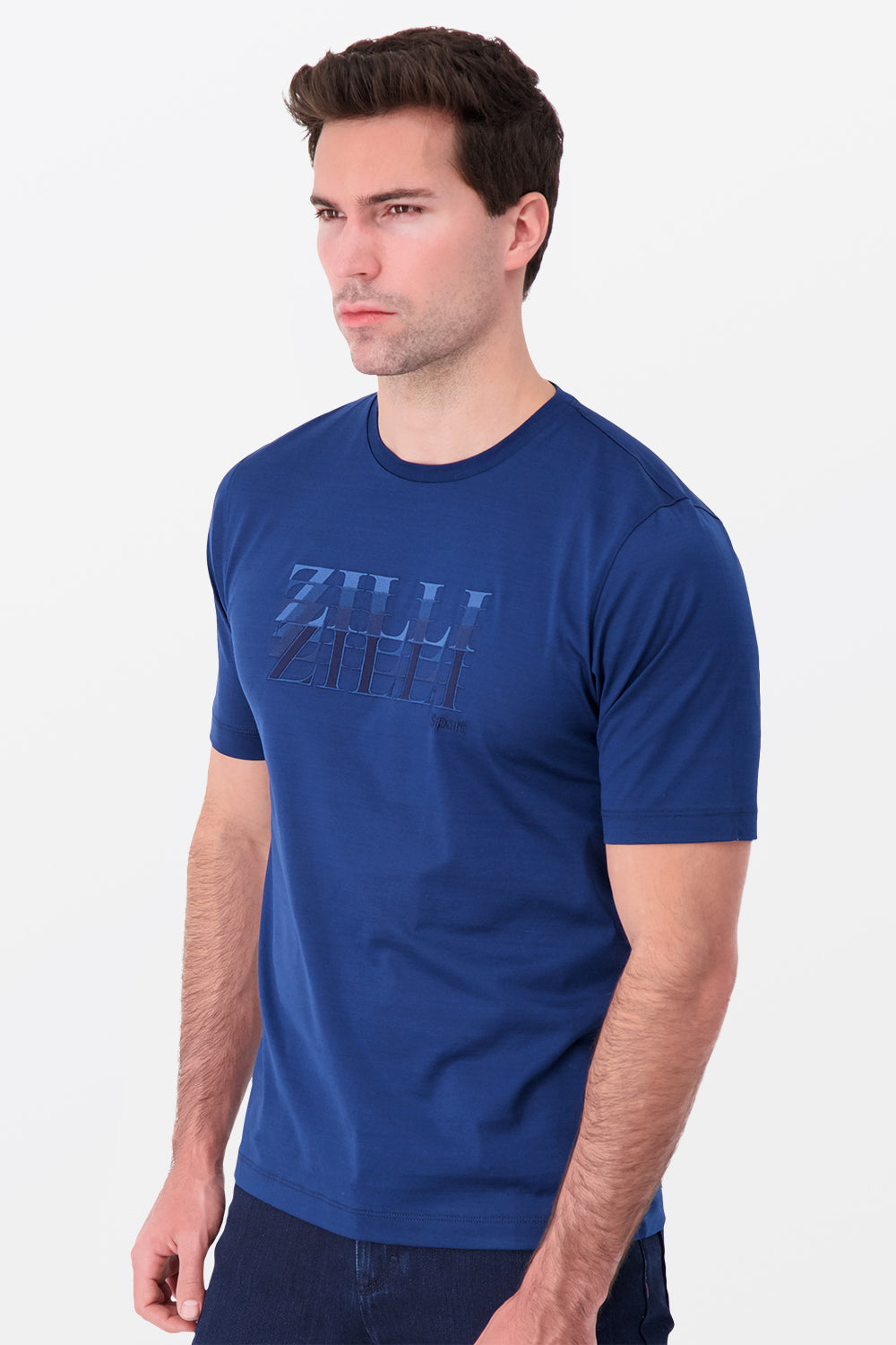 Zilli Blue Sport T-Shirt