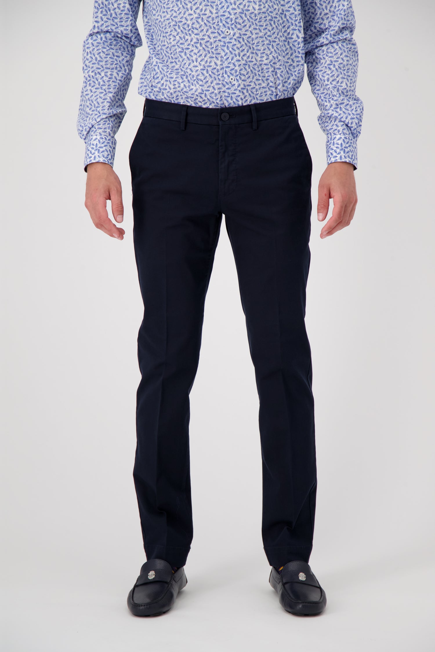 Incotex Navy Trousers